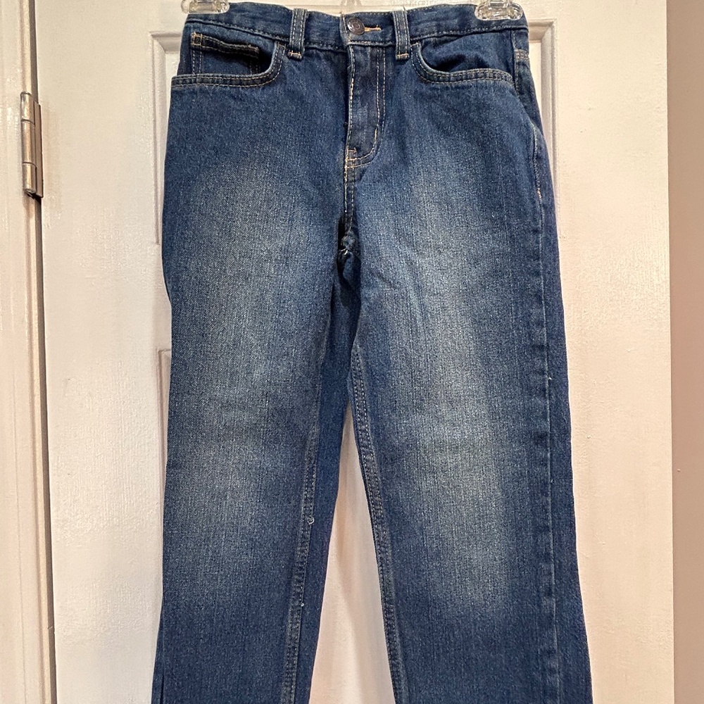 Cat & Jack Relaxed Straight Jean size 10 slim